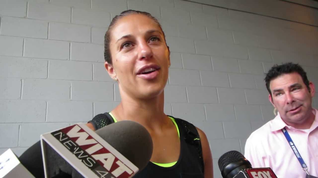 USWNT Midfielder Carli Lloyd After Win at Legion Field