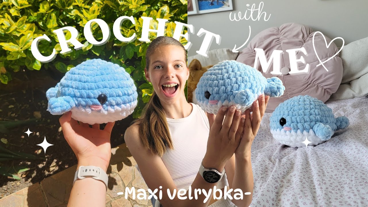|SOUTĚŽ| !!! CROCHET with me (maxi VELRYBKA)