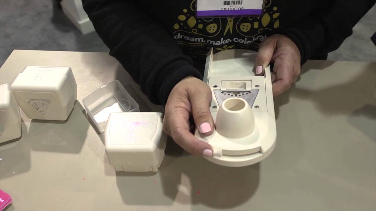 Martha Stewart's Crafts Circle Border Punch at CHA 2013