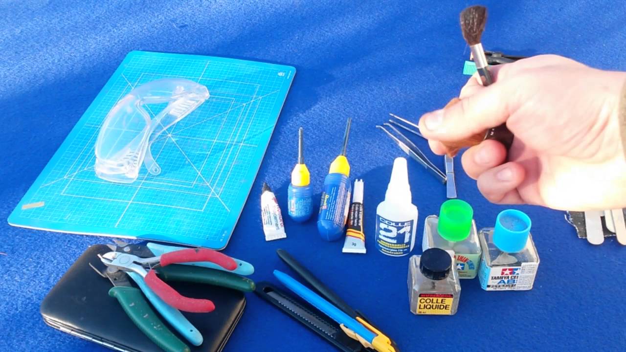 Outils de base pour monter vos maquettes