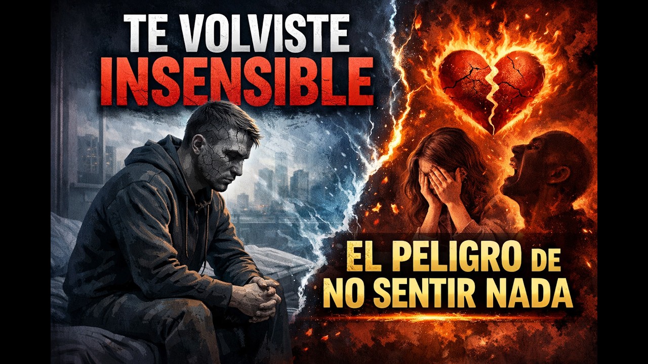 TE VOLVISTE INSENSIBLE | EL PELIGRO DE NO SENTIR NADA | MENTALIDAD INQUEBRANTABLE