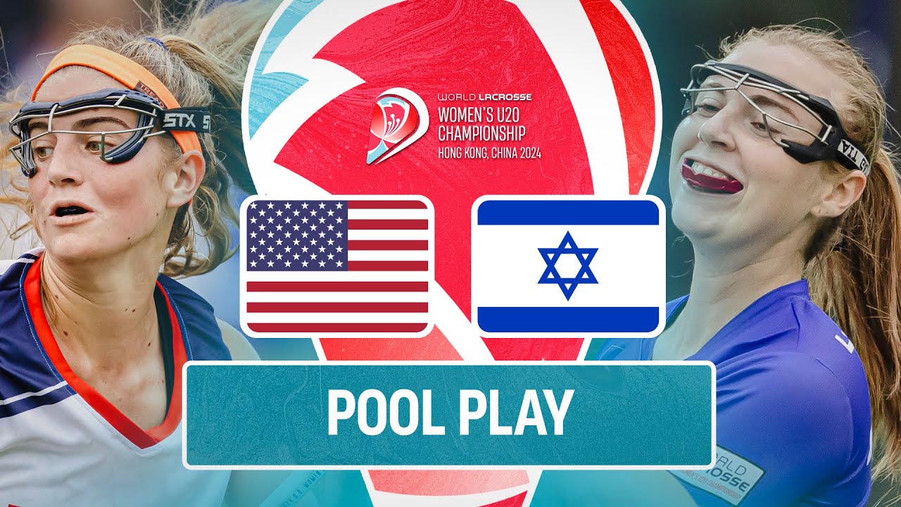 United States v Israel | Pool Play Full Game | 2024 World Lacrosse Women's U20 Championship