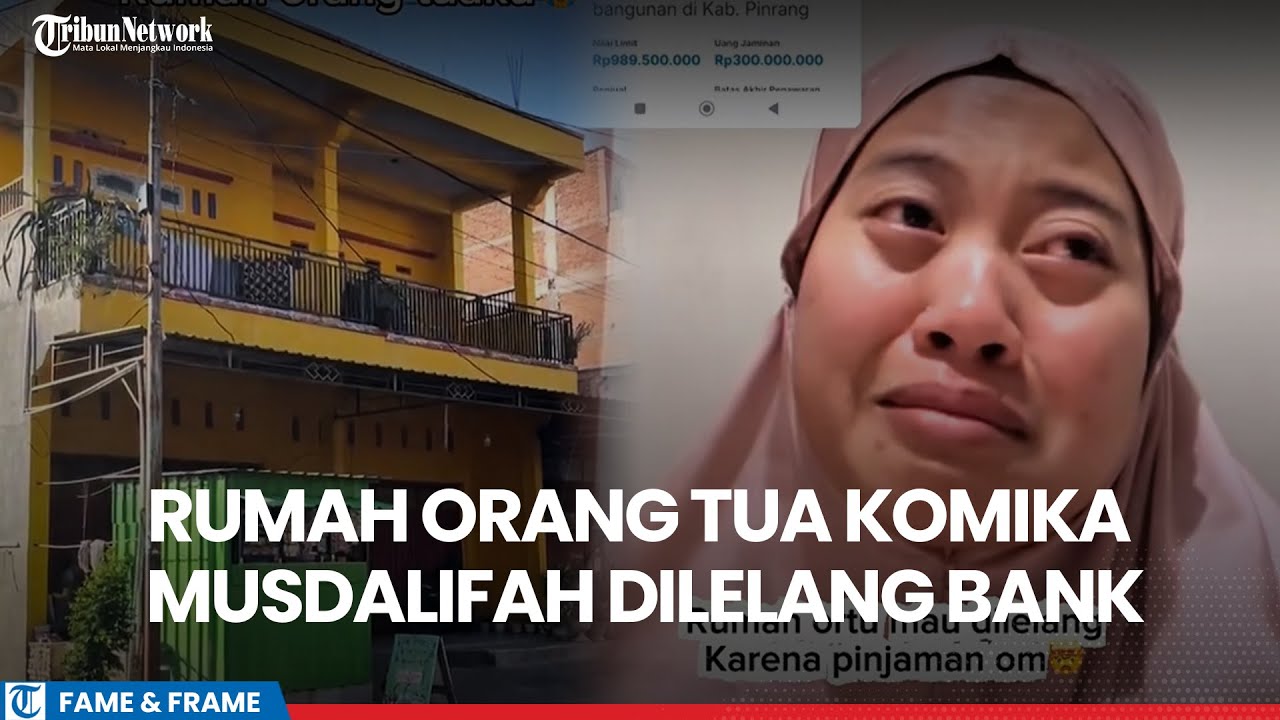 Nasib Malang Komika Musdalifah, Rumah Orang Tua Dilelang Bank Akibat Utang Paman Rp200 Juta