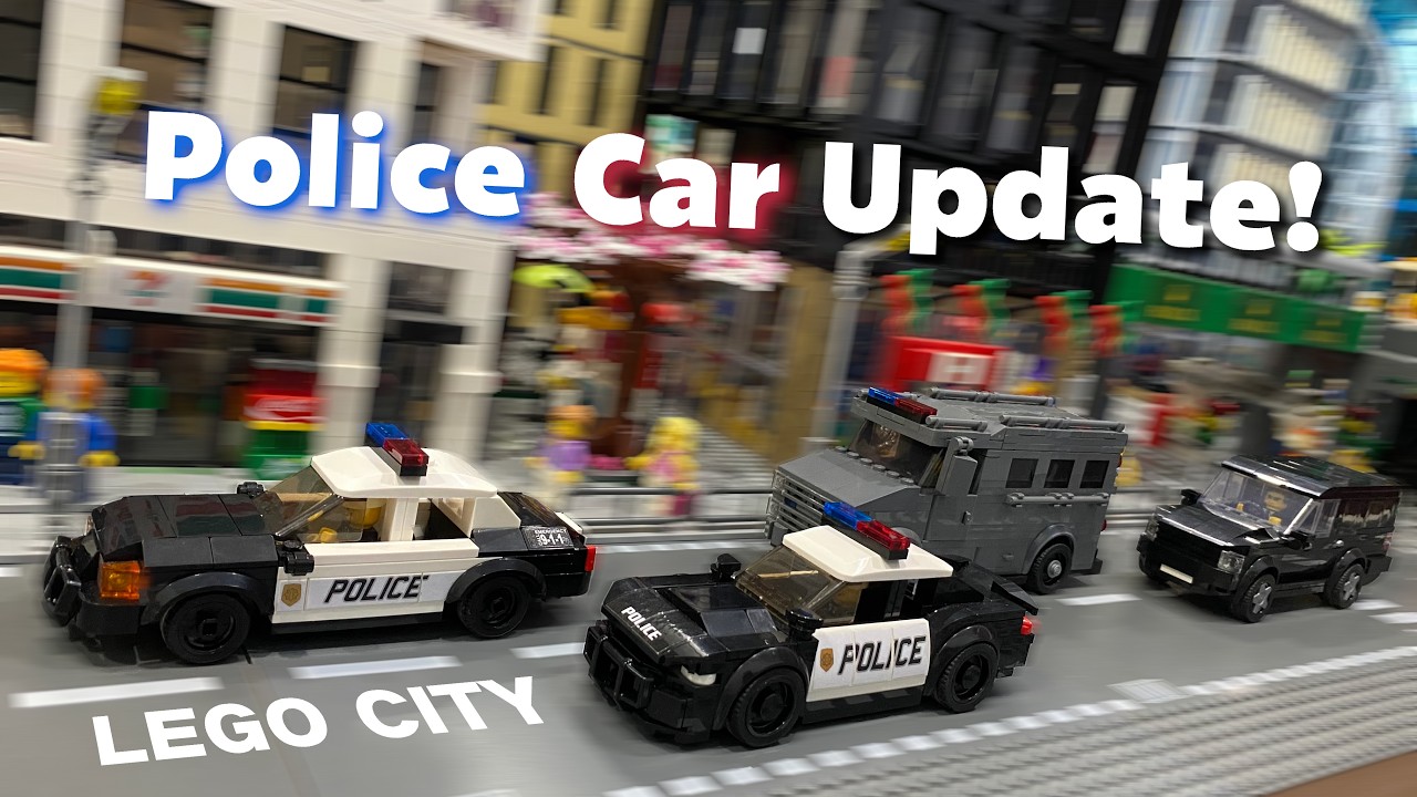 New Police Cars in LEGO City! (Repost)