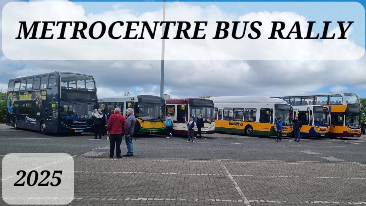 Metrocentre Bus Rally 2025 (Compilation)