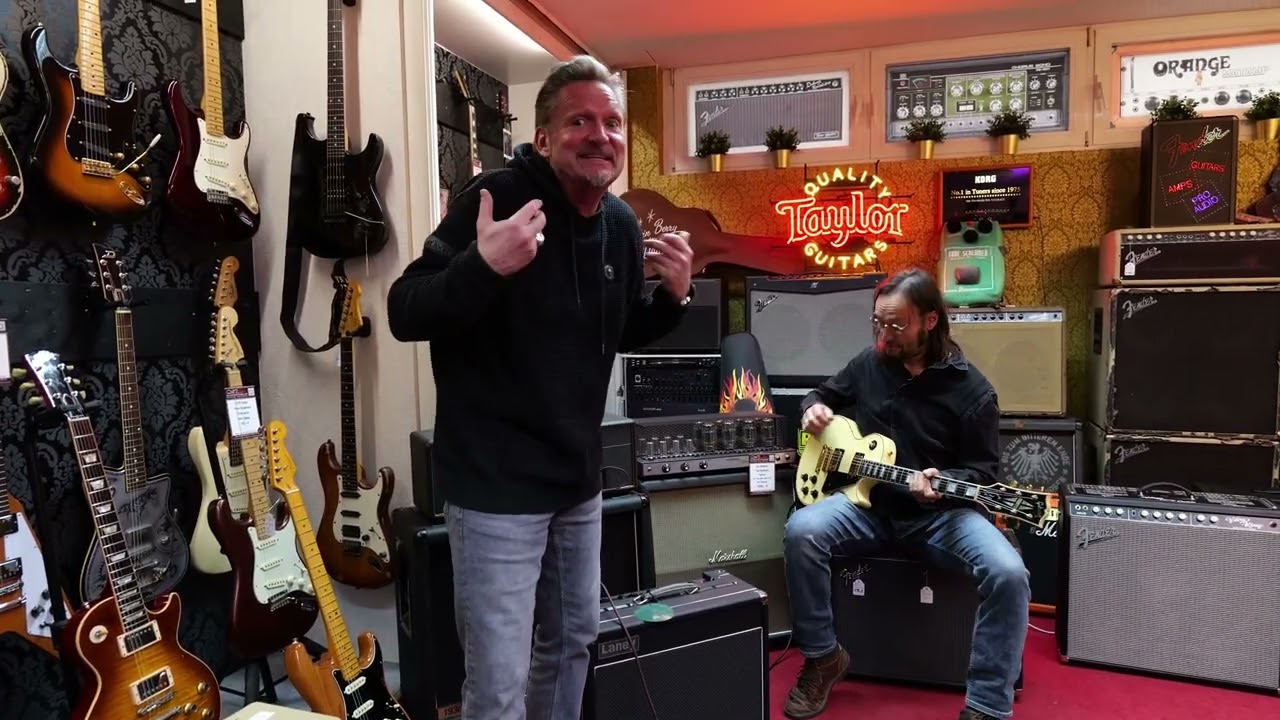 Klaus is in da House! Und er Spielt auf einer Gibson Les Paul Custom von 1974 | #secondhandmusicland