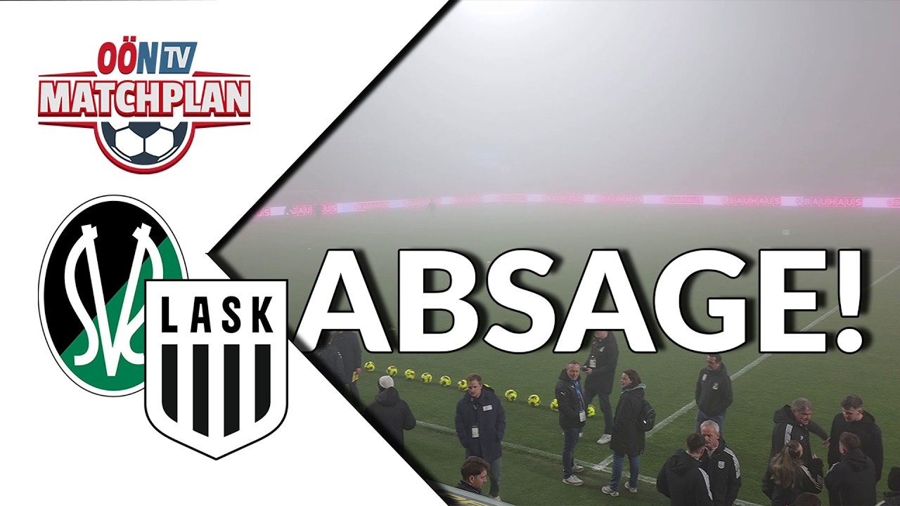 Absage! Nebel verhindert Cup-Halbfinale Ried gegen LASK