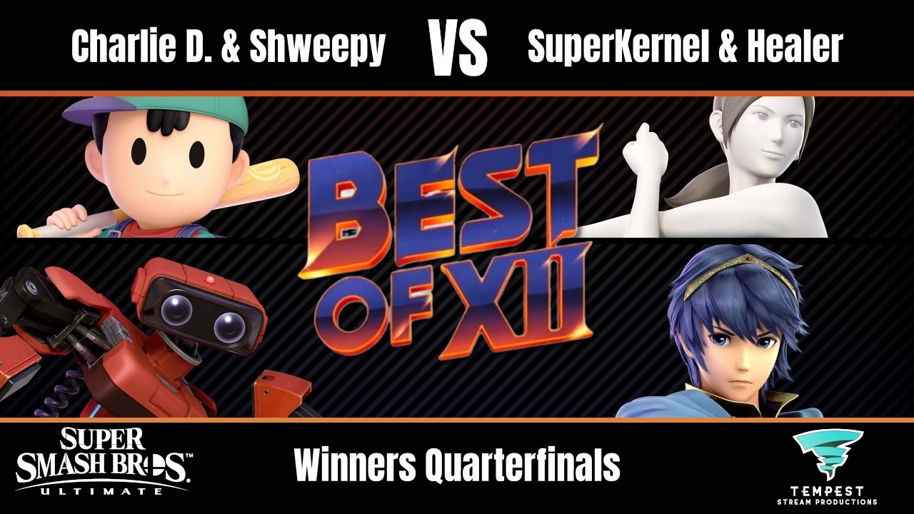 Charlie D. & Shweepy vs SuperKernel & Healer - Ultimate Doubles Winners Quarterfinals - Best Of XII
