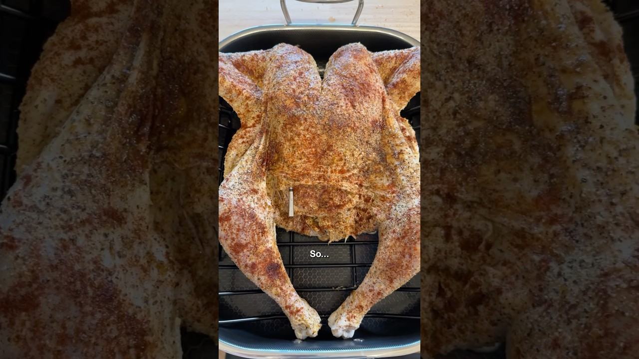 Cooking my first turkey