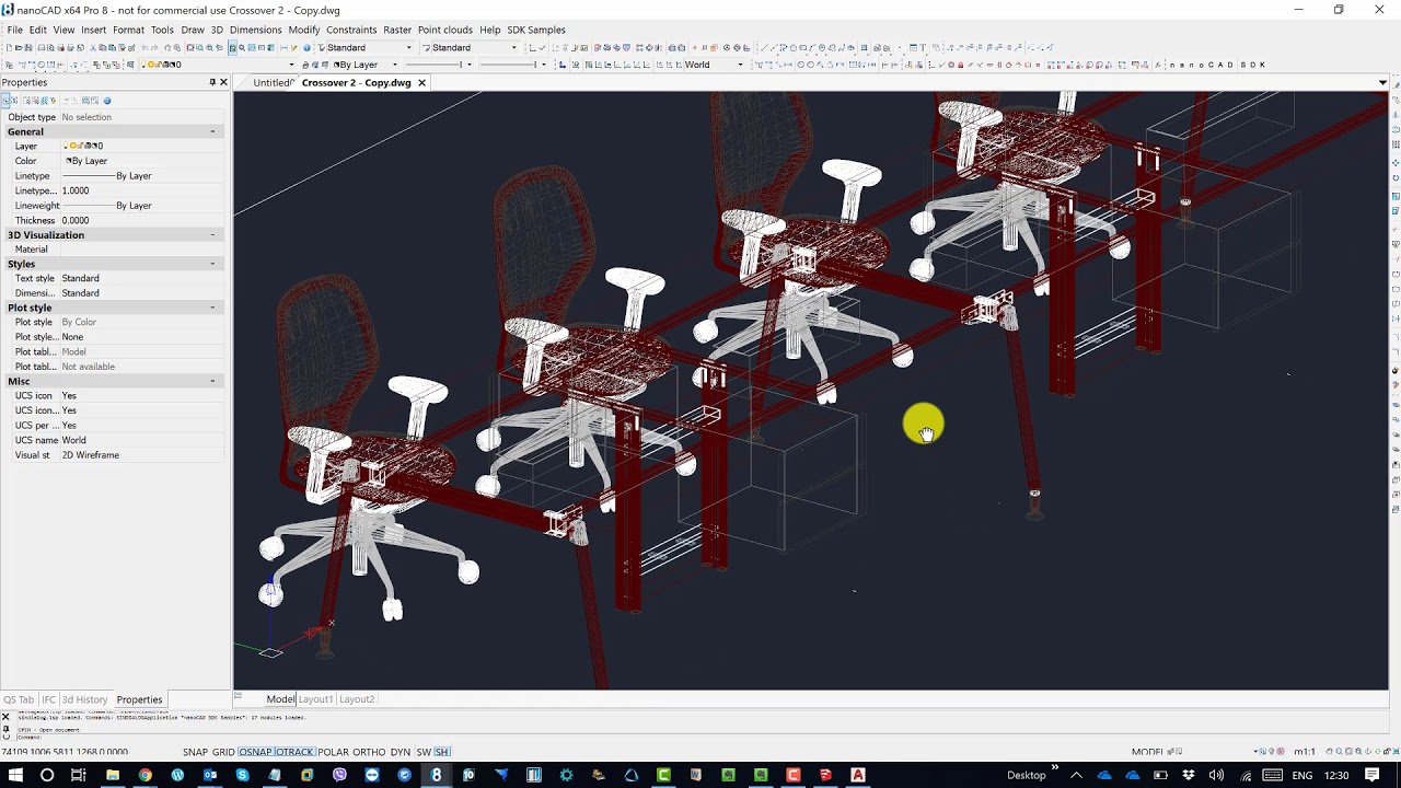 Open Trimble SketchUp Model into nanoCAD and AutoCAD