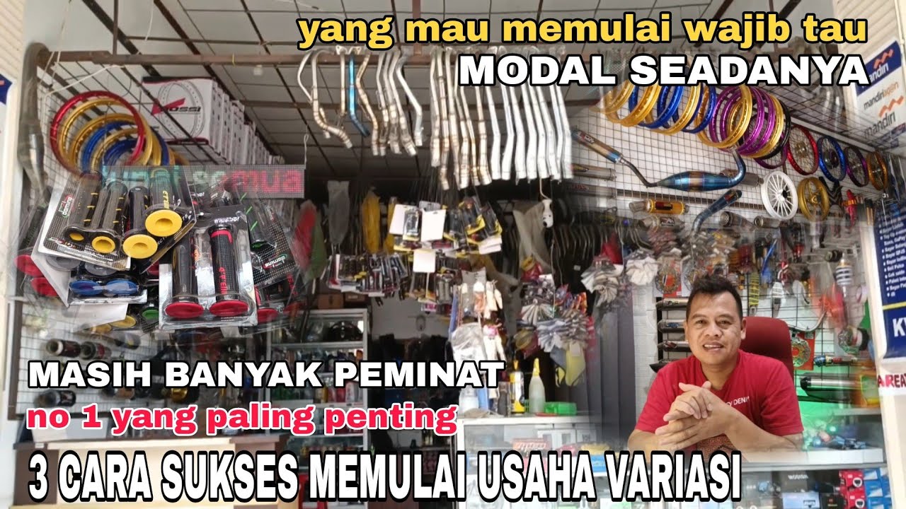 TERNYATA MUDAH,TIP BAGI PEMULA USAHA VARIASI MOTOR.sekilas perjalanan