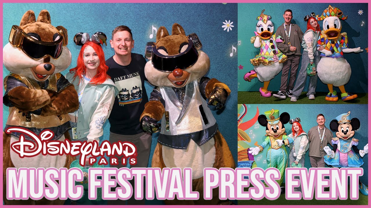 Disney Music Festival Press Event Vlog: Disneyland Paris April 2025 Vlog InsidEars