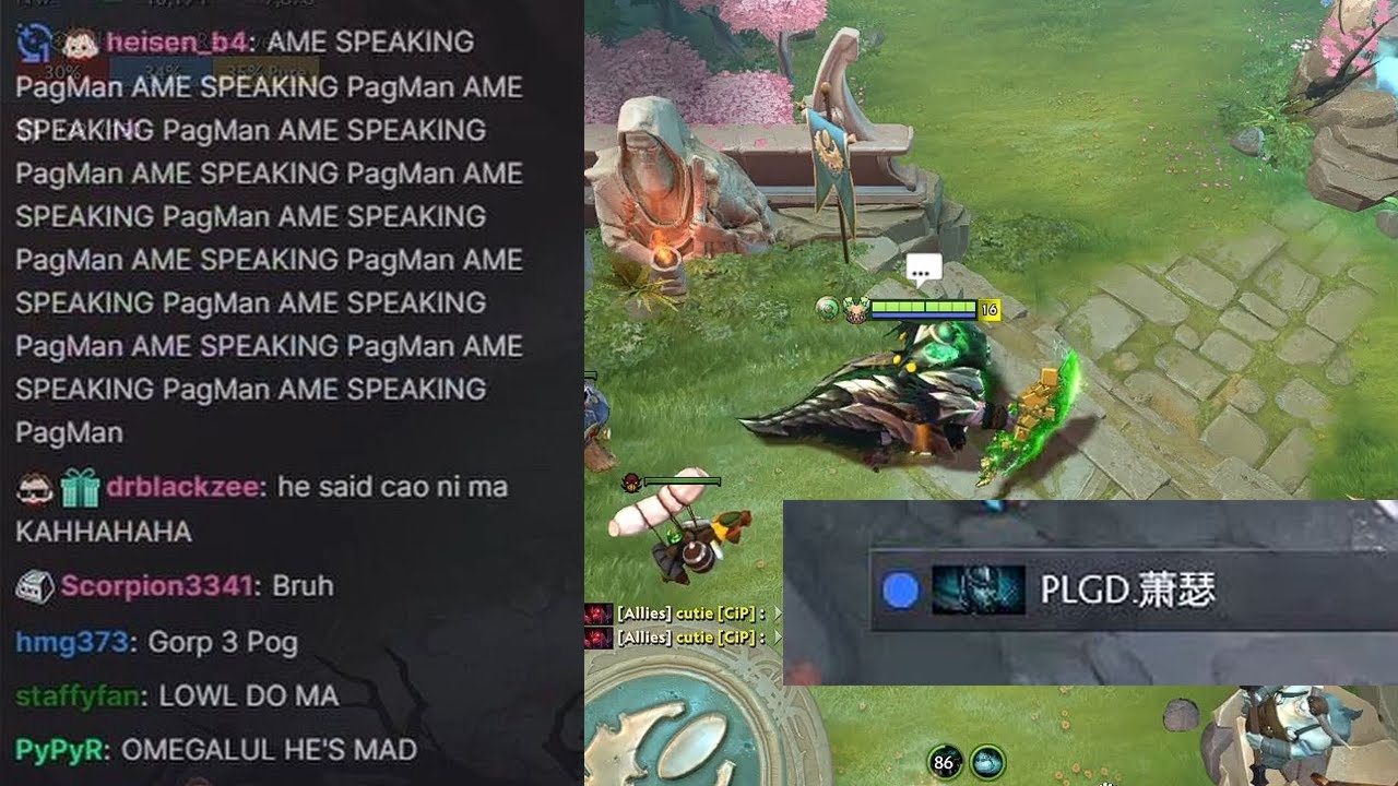 Ame mad at Gorgc & team? Translation Please