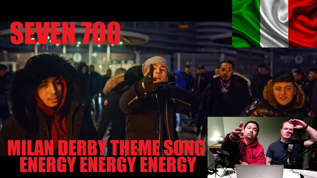 ENGLISH REACTION TO ITALIAN RAP - Rondo, Neima Ezza, Sacky, Keta, Vale Pain - SEVEN 7oo prod.NKO