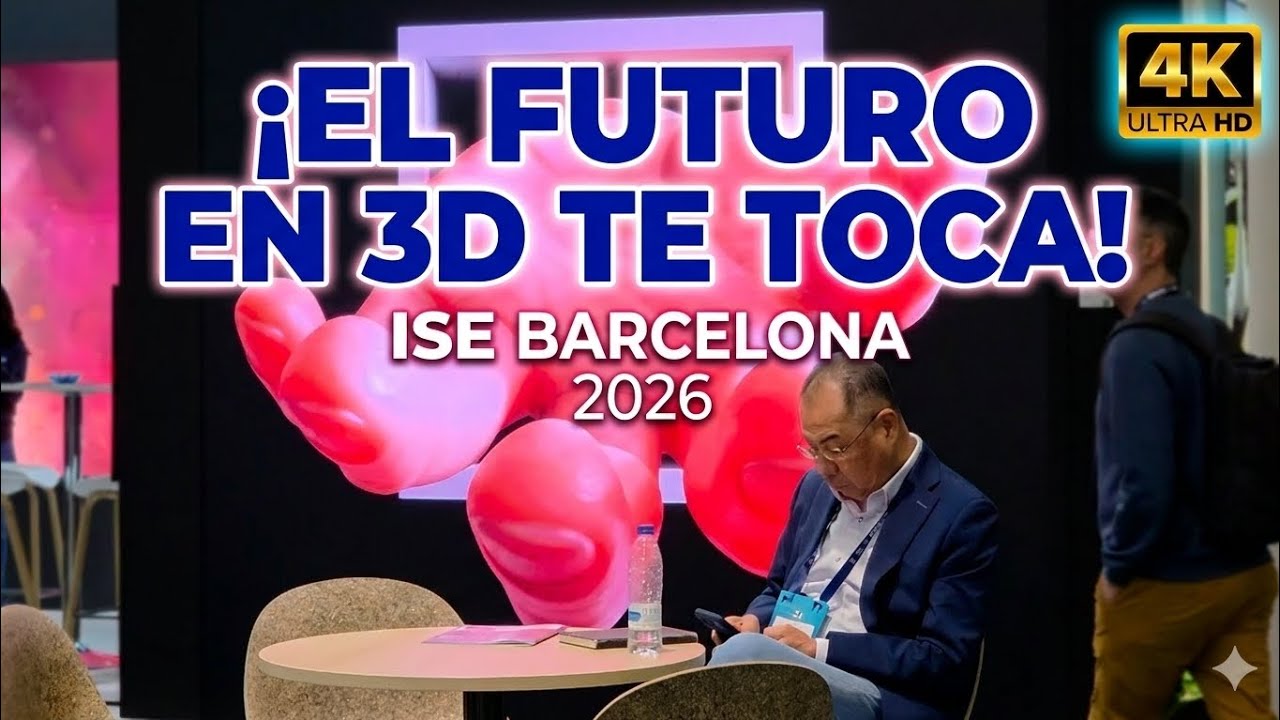 Lo Mejor del ISE 2026: Pantallas 3D, Iluminación Robótica y Tecnología Inmersiva