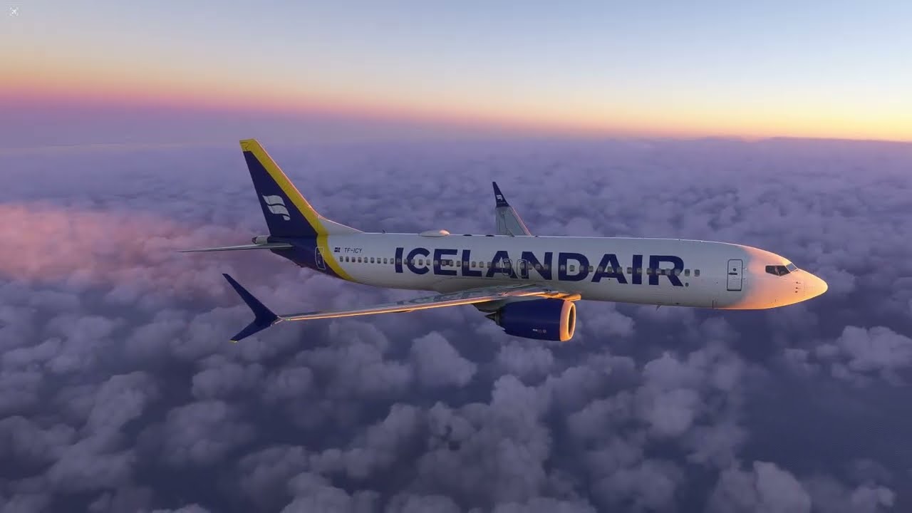 Microsoft Flight Simulator 2024 Keflavik to Venice