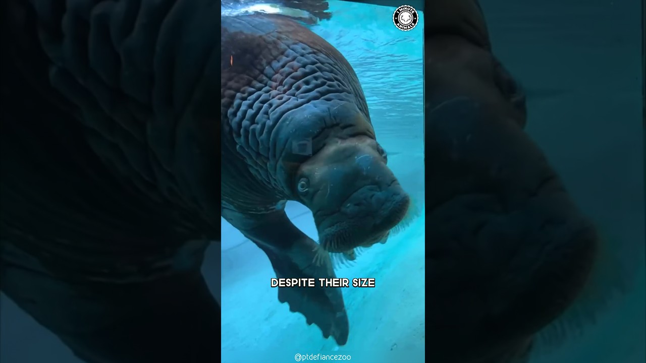 Моржи 🦭 &mdash; бивневые гиганты Арктики!
