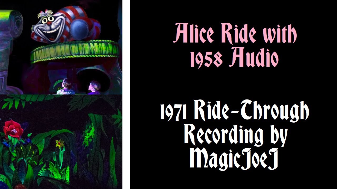 Disneyland's Alice in Wonderland Synced with the Original 1958 Audio