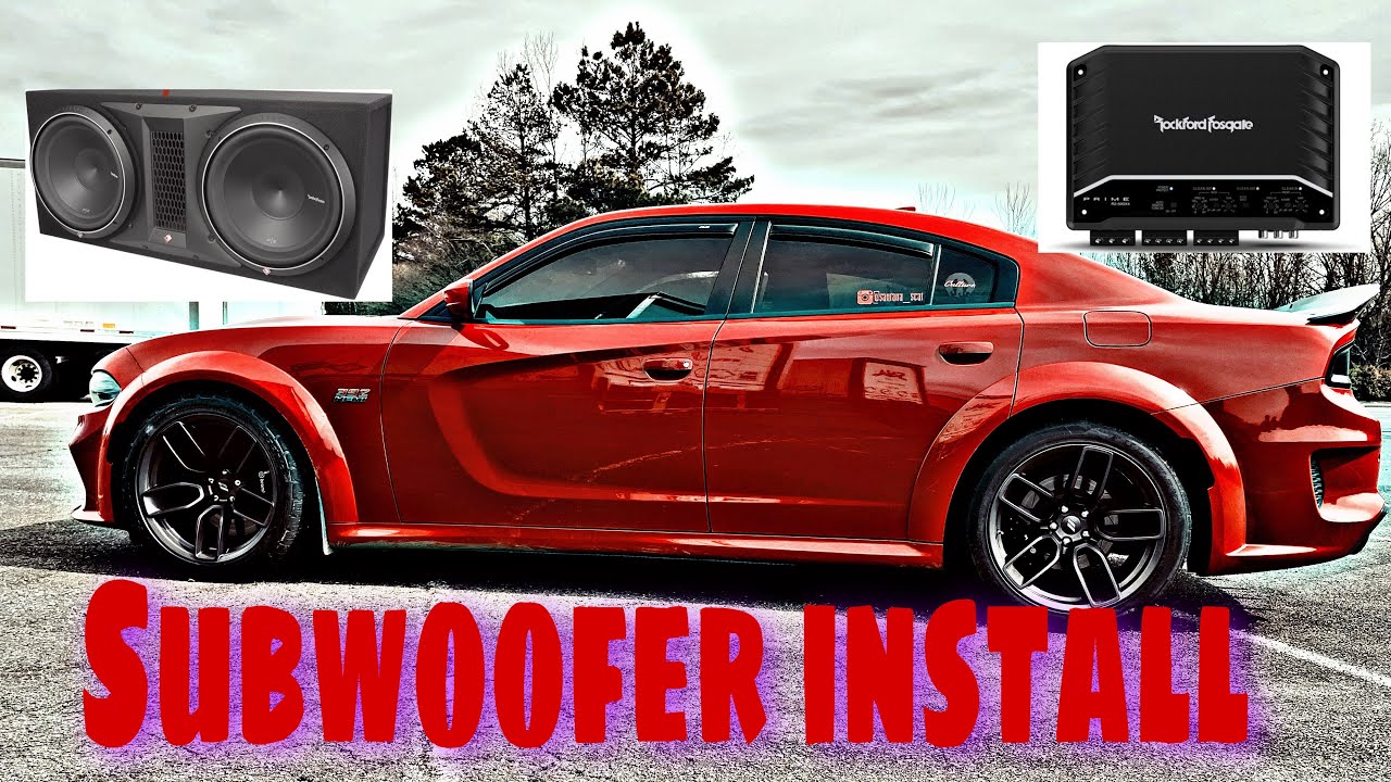 DIY Install. The easy way to install aftermarket subwoofers in a Dodge Charger or challenger!!!