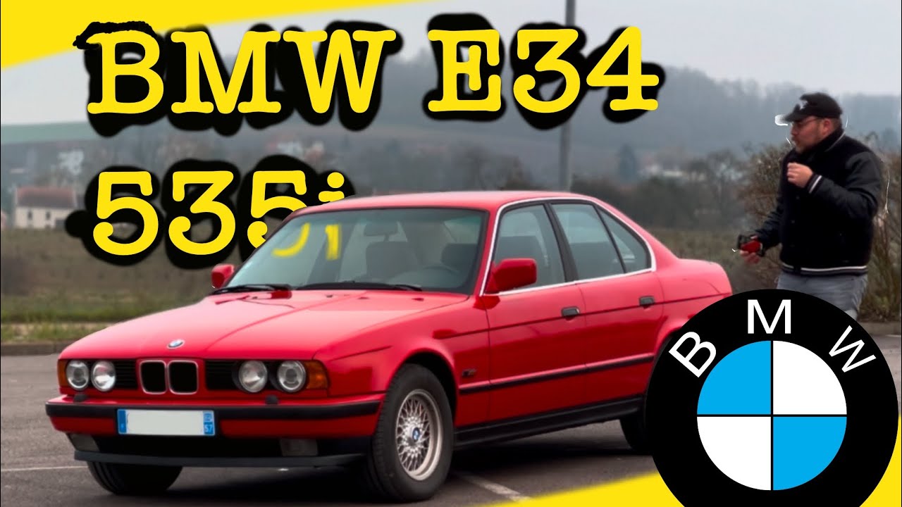 BMW e34 535i présentation