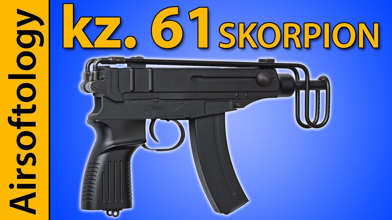kz 61 Skorpion Gas Blowback Machine Pistol Review | KWA | Airsoftology