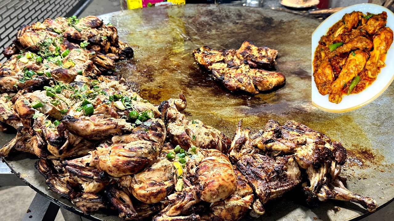 Tawa Chicken Fry Recipe | Fried Chicken Restaurant Style | Soft And Juicy Tawa Chicken 