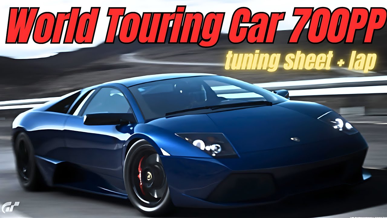 GT7|Lamborghni Murcielago '09|WTC 700PP le mans tune|V1.66