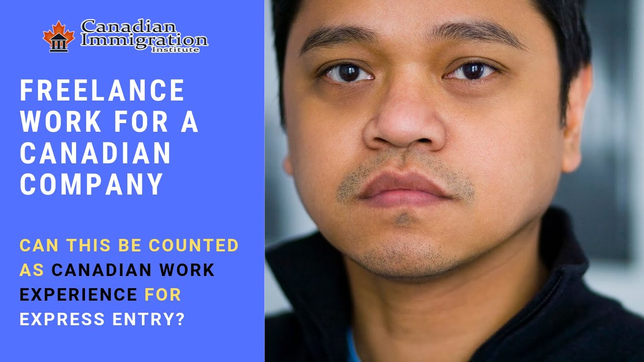 Can I claim Canadian Work Experience if I work freelance from outside of Canada?