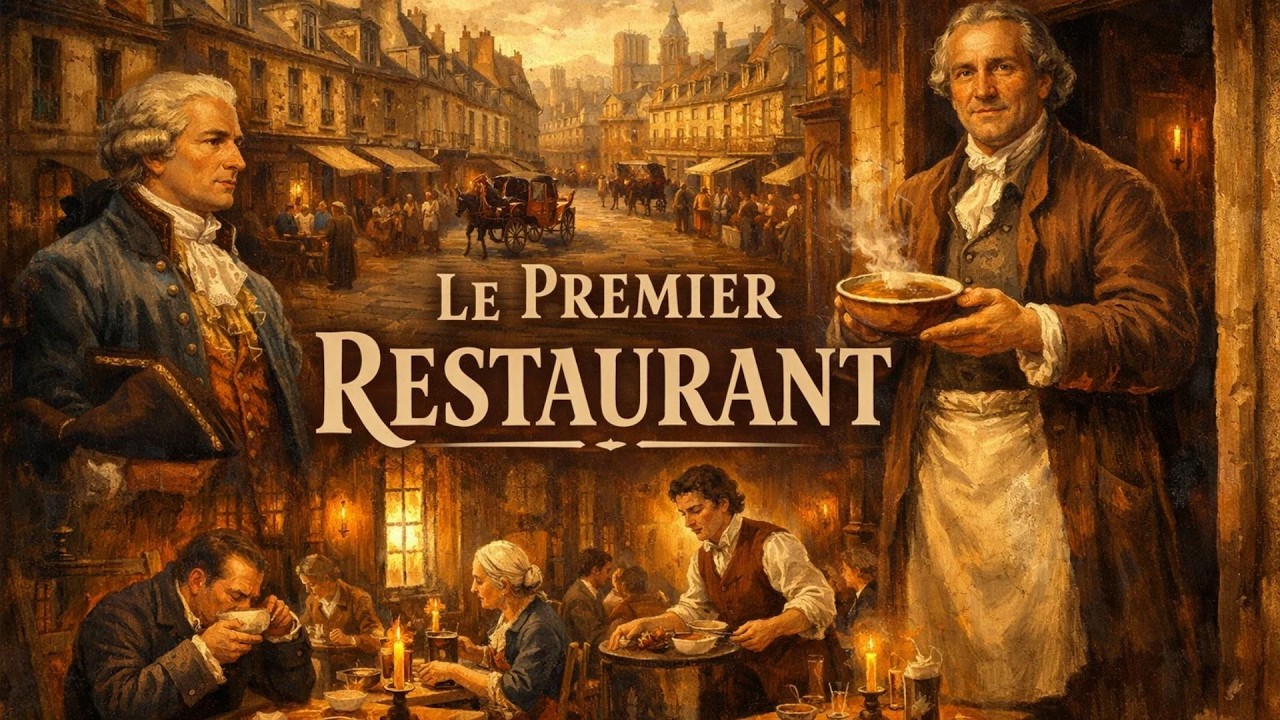 Comment a ouvert le premier restaurant du monde à Paris en 1765