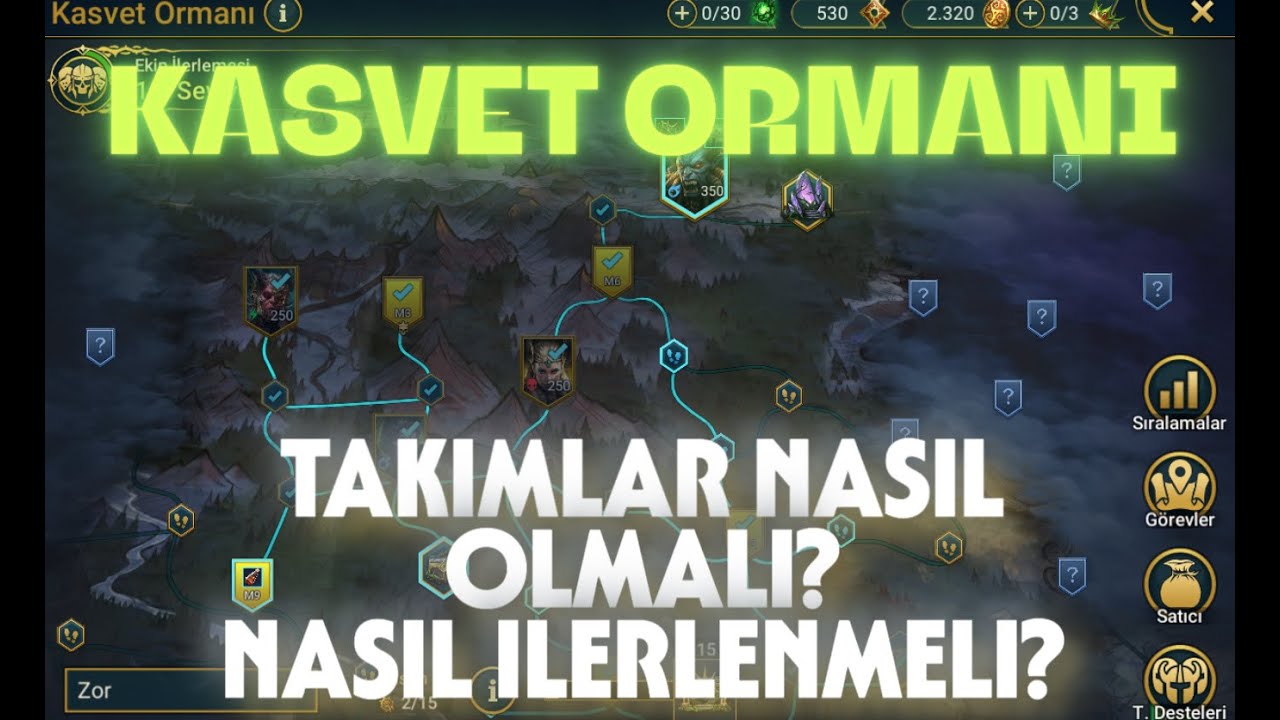 Raid Shadow Legends Yeni Kasvetli Ormanı Anlattık - Türkçe