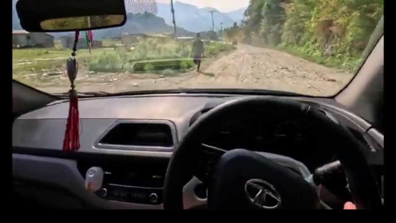 Aesthetic Car Ride in Pokhara | No Music, Just Road #automobile #asmr #travel #channelpromotion #car