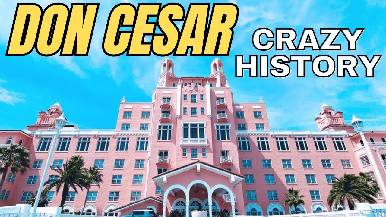 The CRAZY and FASCINATING HISTORY of the Iconic Don CeSar Resort Hotel | St. Pete Beach