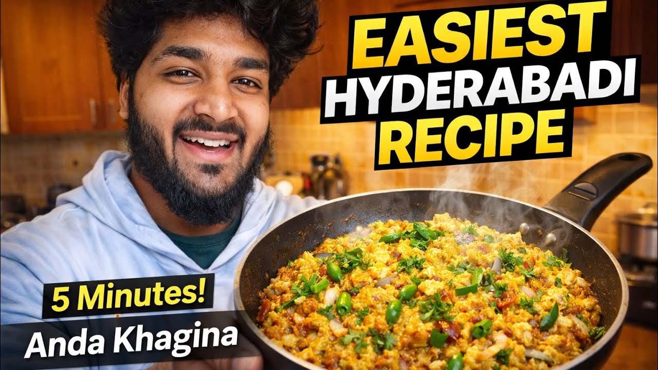 Hyderabadi Anda Khagina | 5-Minute Easy Egg Recipe Anyone Can Make