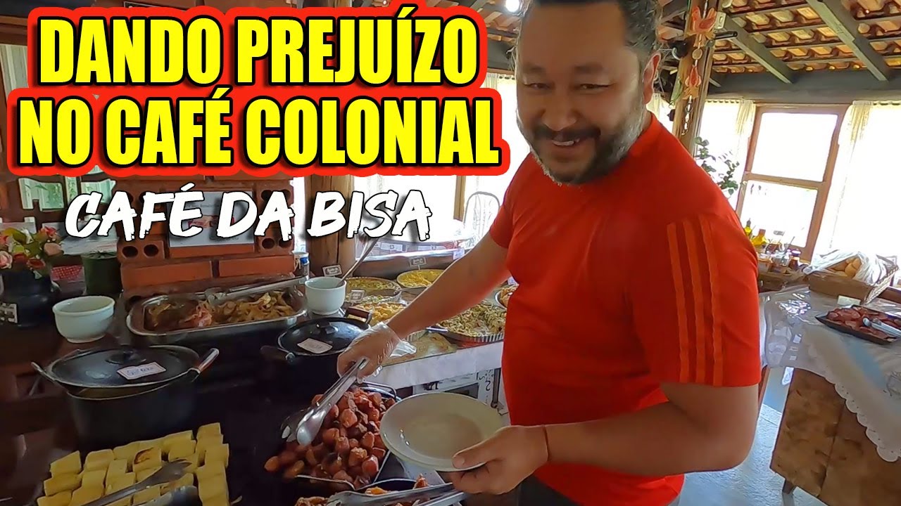 CAFÉ DA BISA - COMEMOS MUUUITO EM UM DOS MELHORES CAFÉS COLONIAIS DA REGIÃO DE CURITIBA - #Vlog