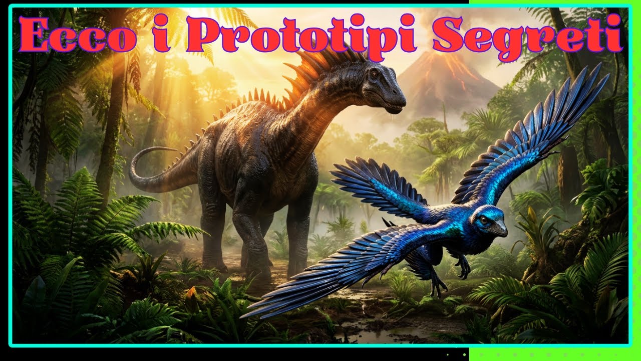 10 DINOSAURI Così RARI che Sembrano Finti! 😲🦖 Evoluzione Incredibile