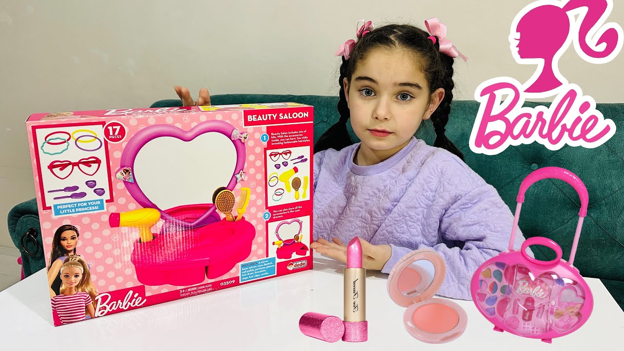 BARBİE GÜZELLİK SETİ KUTU AÇILIMI YAPALIM !!