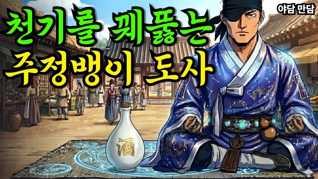 천기를 꿰뚫던 주정뱅이 도사, 잊힌 과거가 드러나며 뒤바뀐 그의 운명 | 야담·만담·옛날이야기·옛날만담·사연