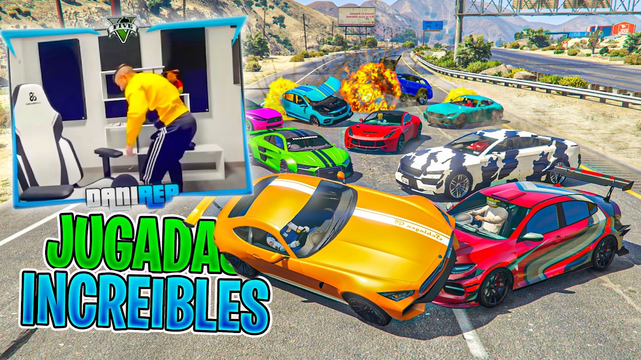 Las JUGADAS MAS INCREIBLES De DANIREP En GTA 5 ONLINE