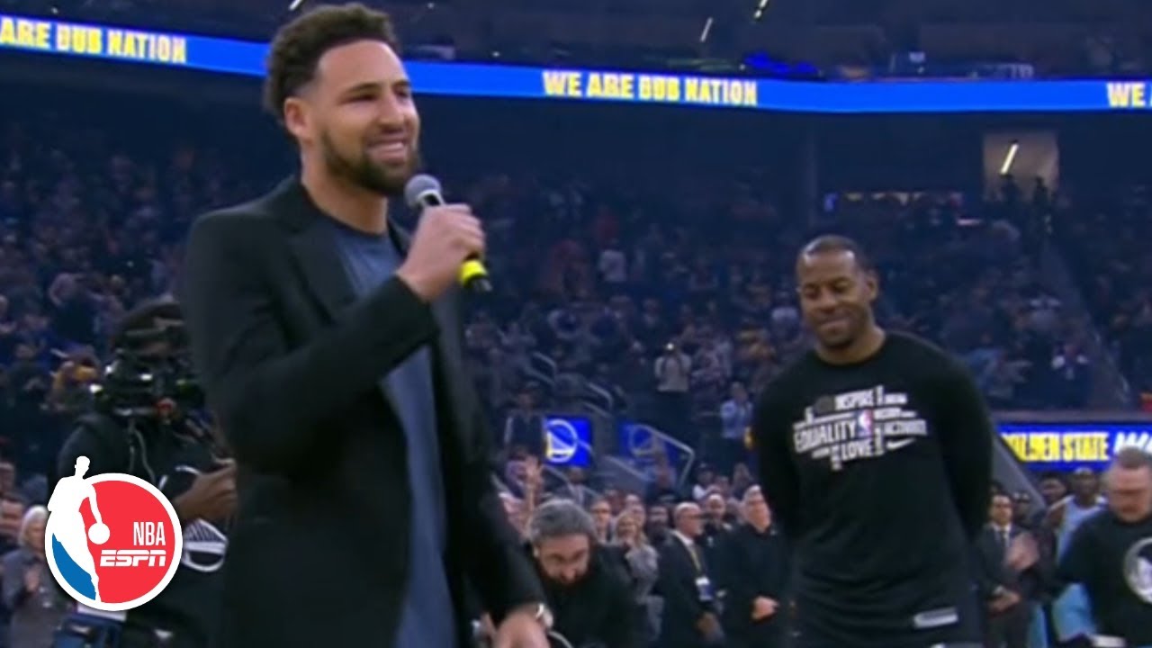 The Golden State Warriors welcome back Andre Iguodala | NBA on ESPN