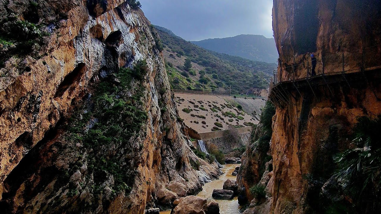 Caminito del Rey Španělsko 4K