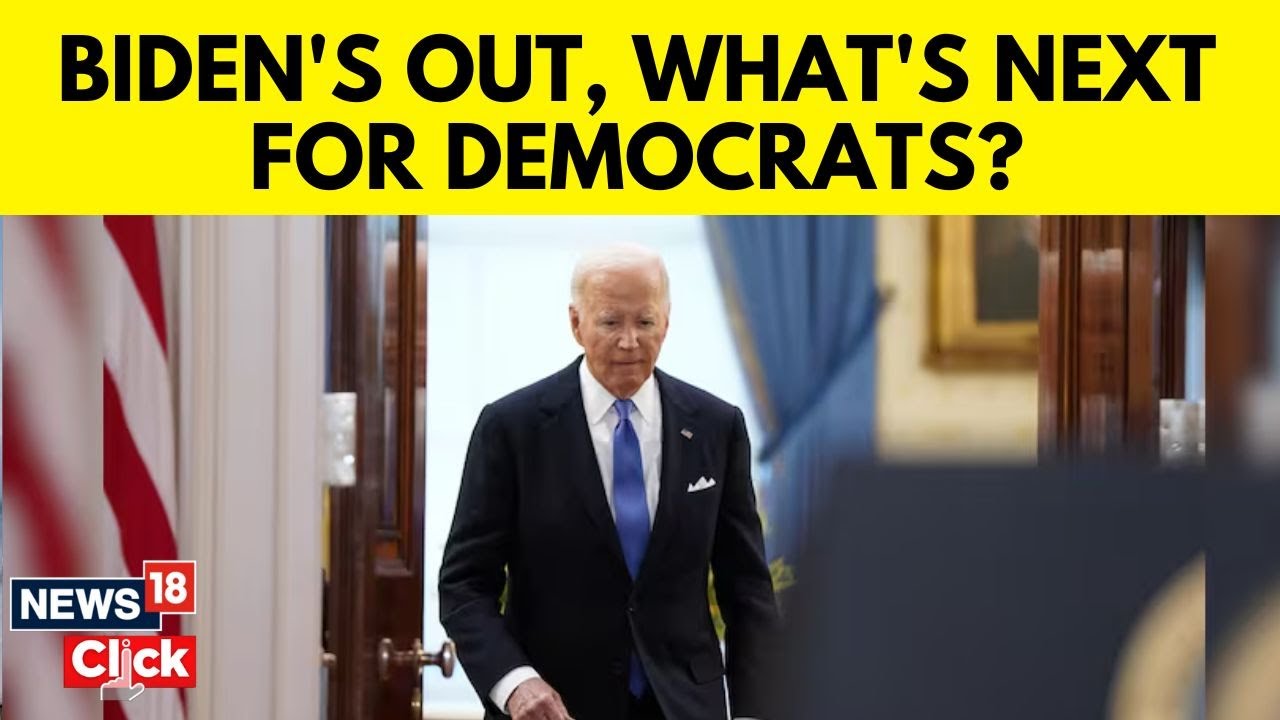 What Hapens Now That Biden Has Dropped Out Of The Race? | Who Is The Next Democratic Nominee? | N18G