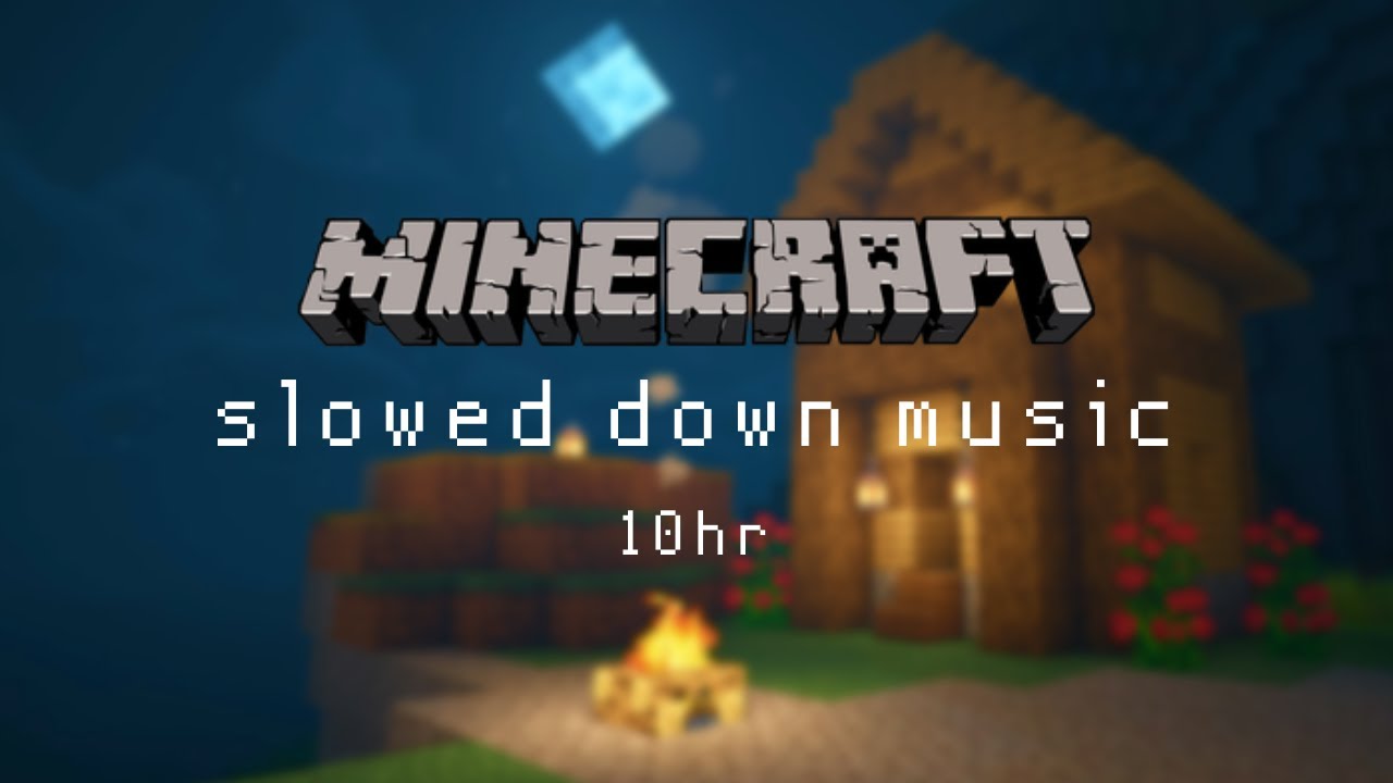 Minecraft Cozy Cliffside House | Study Sleep Relax | slowed down C148 music