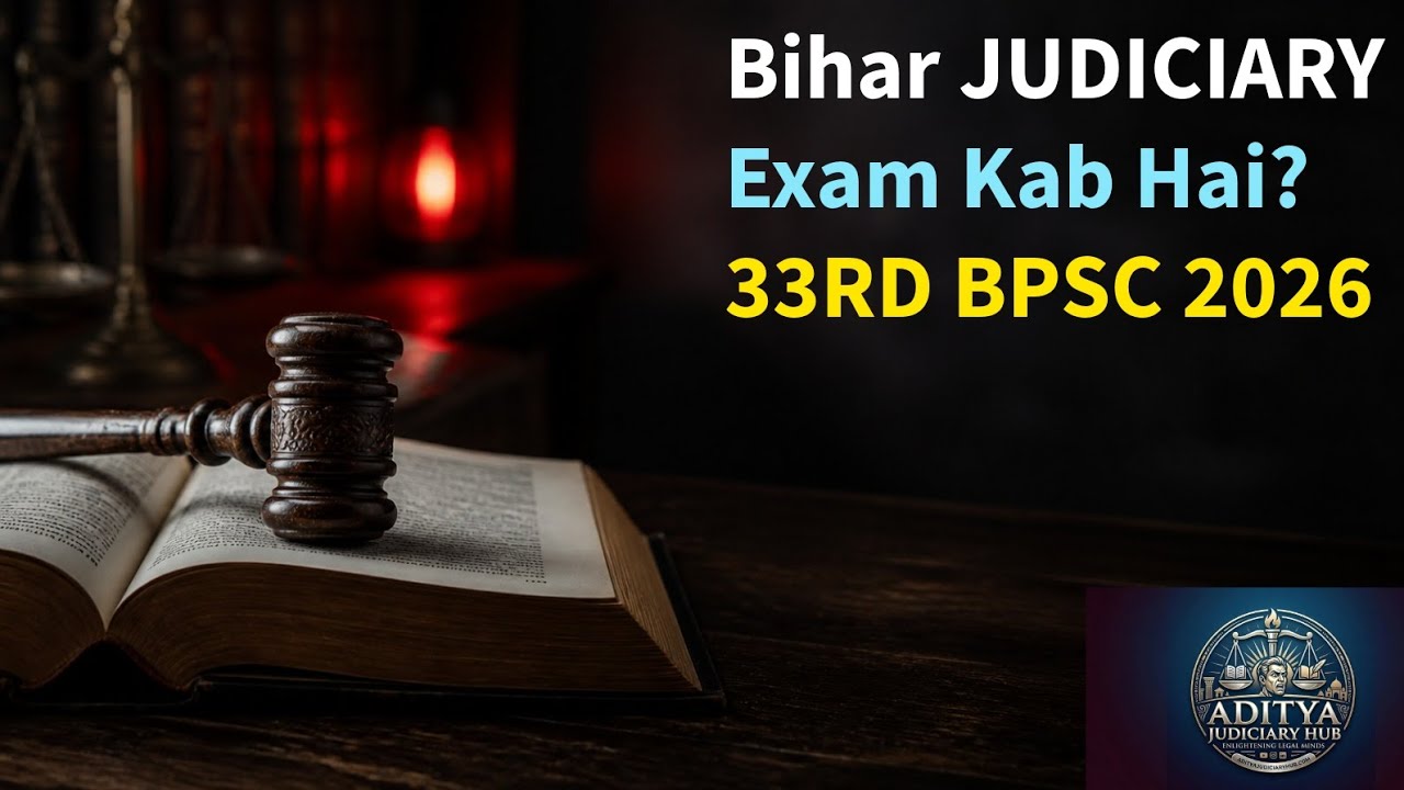 Bihar Judiciary Pre 2026 kab ha ?  33rd BPSC Paper II