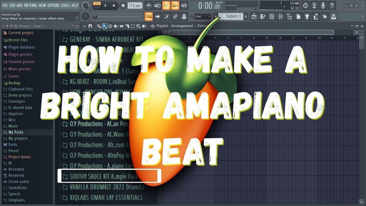 HOW TO MAKE AN AMAPIANO BEAT IN 2023 [COMMENTARY]