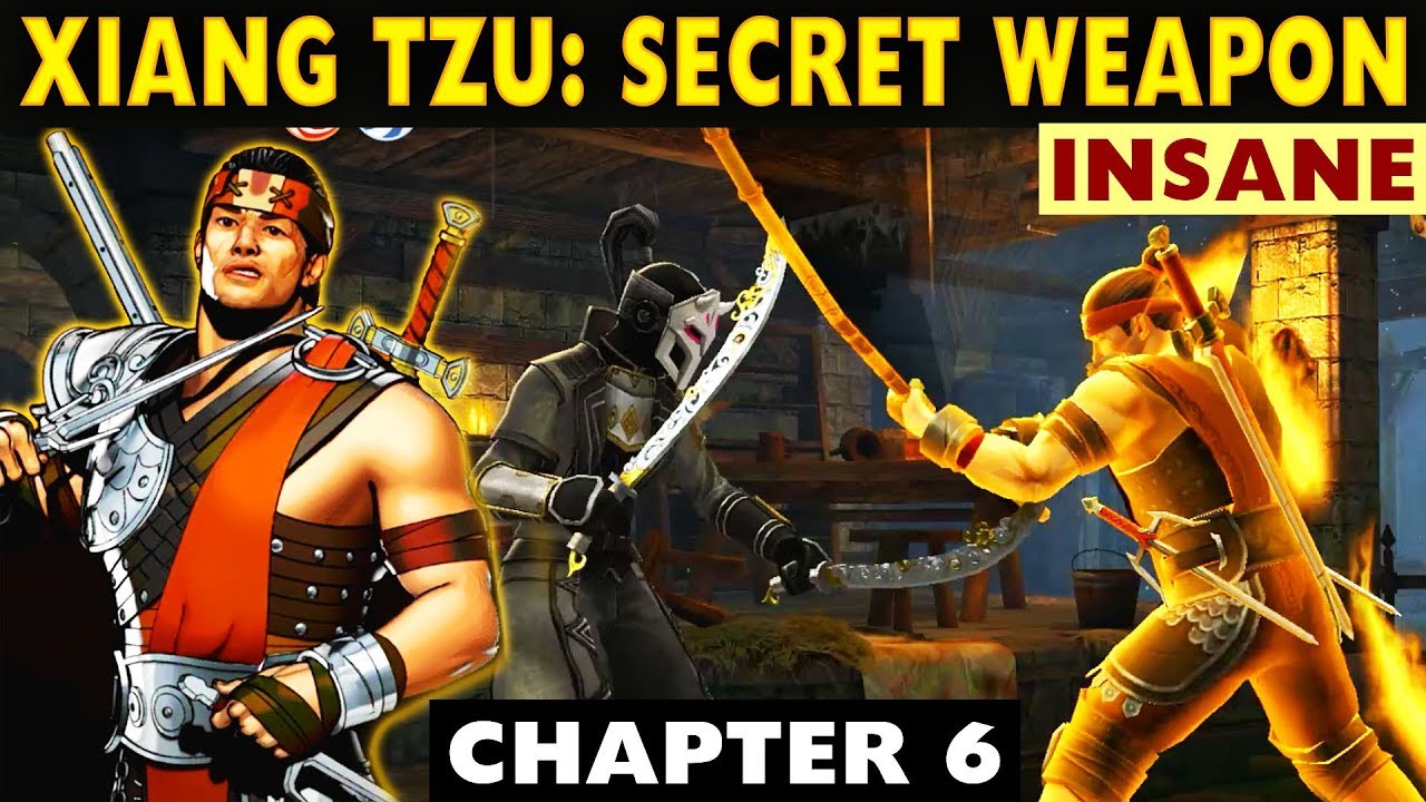 Shadow Fight 3. How To Defeat Xiang Tzu on INSANE. Best Weapon | Chapter 6 Part 3.
