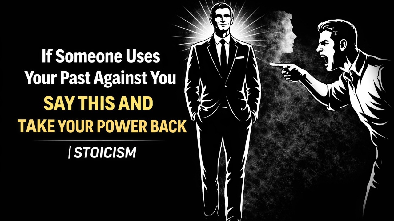 If Someone Uses Your Past Against You. Say This and Take Your Power Back | STOICISM