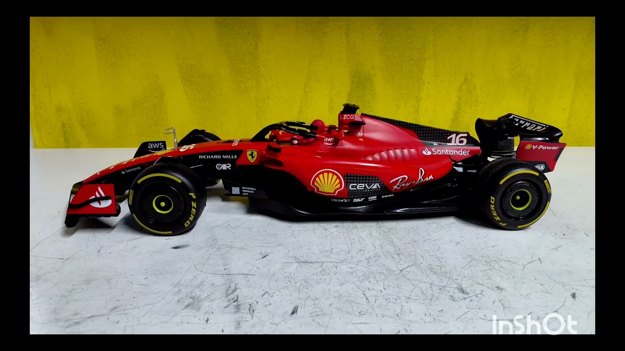 Maisto 1:10 F1 Ferrari sf23 rc full upgrade!