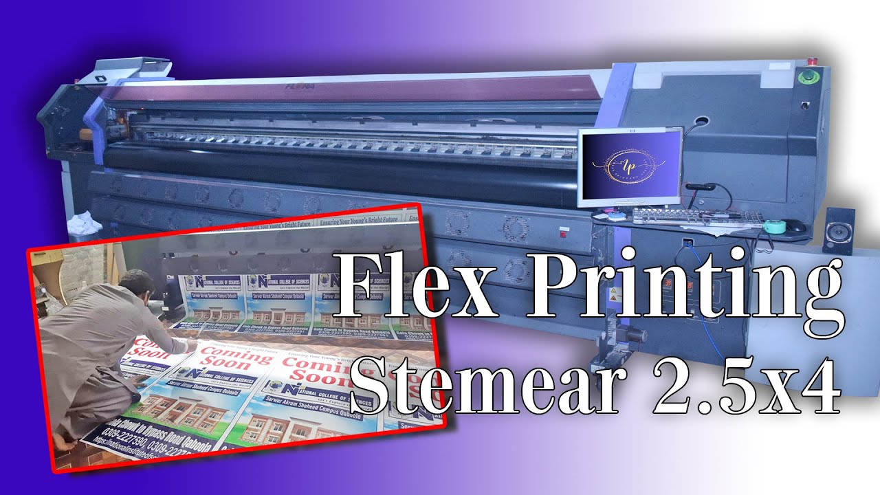 flex pritnting machine  flora flex machine result