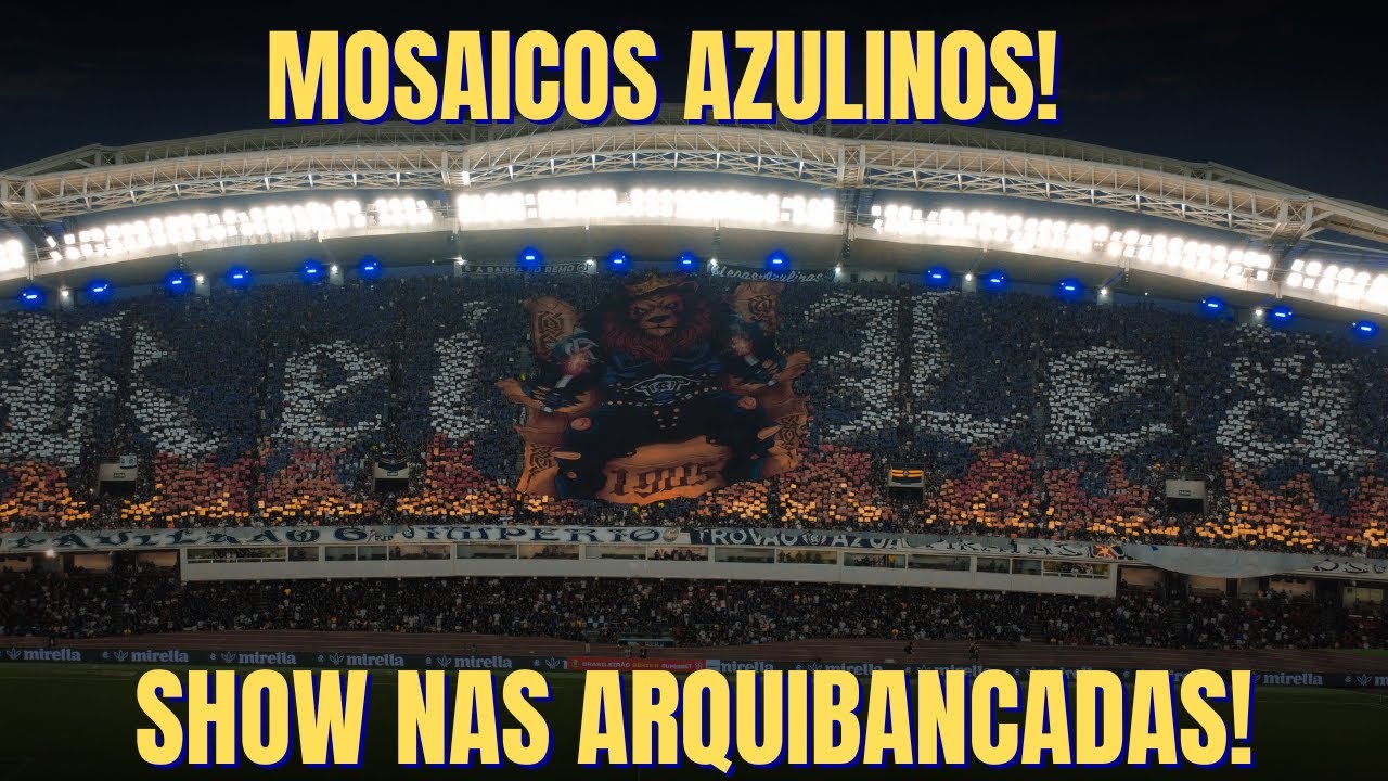 🎥 O MAIOR ESPET&Aacute;CULO DAS ARQUIBANCADAS | Mosaico Hist&oacute;rico da Torcida do Remo no Mangueir&atilde;o 🔵⚪🔥