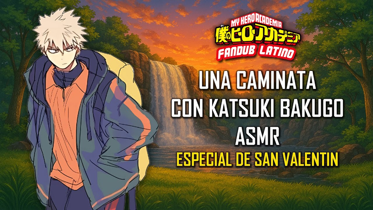 ASMR | Una caminata con Katsuki Bakugo | Especial San Valentin 💕 | Español Latino | BNHA